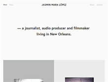 Tablet Screenshot of jasminmara.com